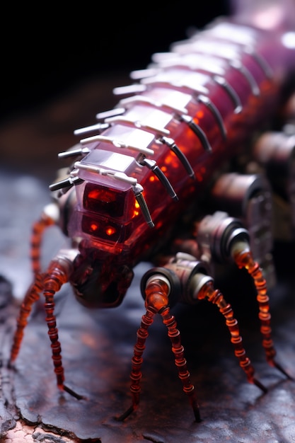 Makro-Roboter-Insekt