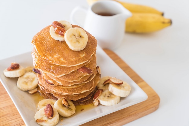 Mandel-Bananen-Pfannkuchen