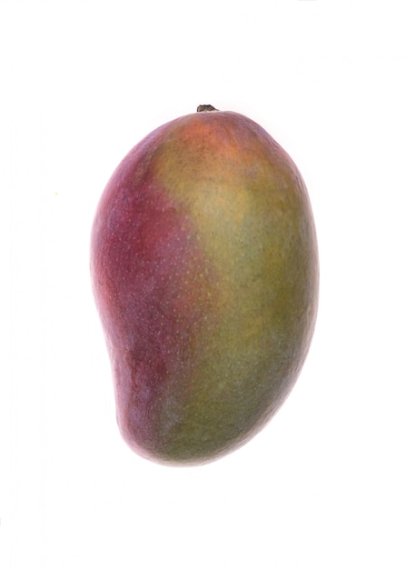 Mangofrucht über Weiß isoliert