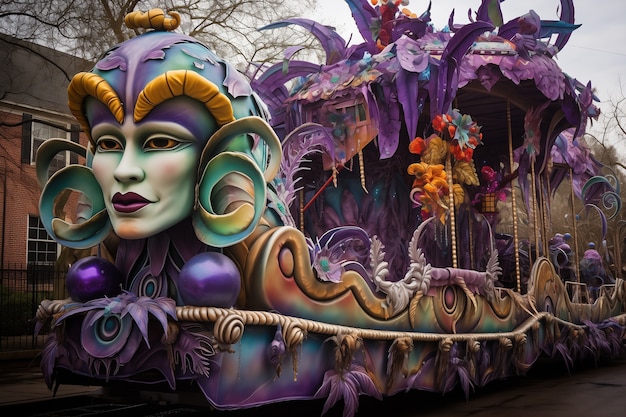 Mardi Gras-Feiern in New Orleans