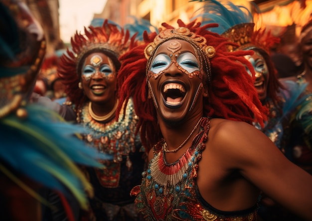 Mardi Gras-Feiern in New Orleans