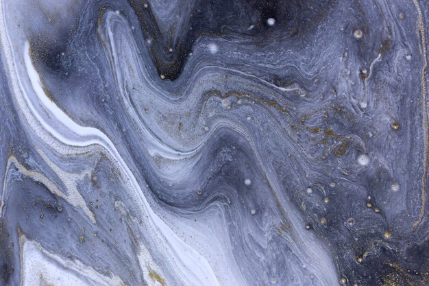 Marmorgrauer abstrakter acrylhintergrund mit goldstaub