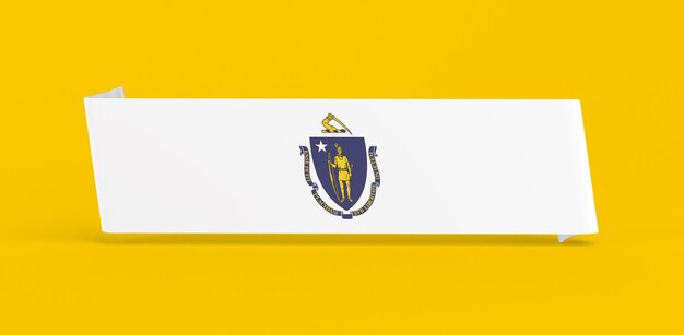 Massachusetts-Flaggenbanner