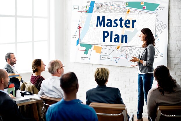 Masterplan Strategie Vision Taktik Design Planungskonzept