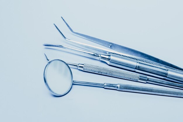 Medizinische Werkzeuge für den Zahnarzt