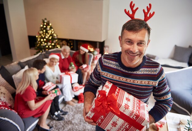 Meine Familie mag es, Geschenke für mich zu erhalten