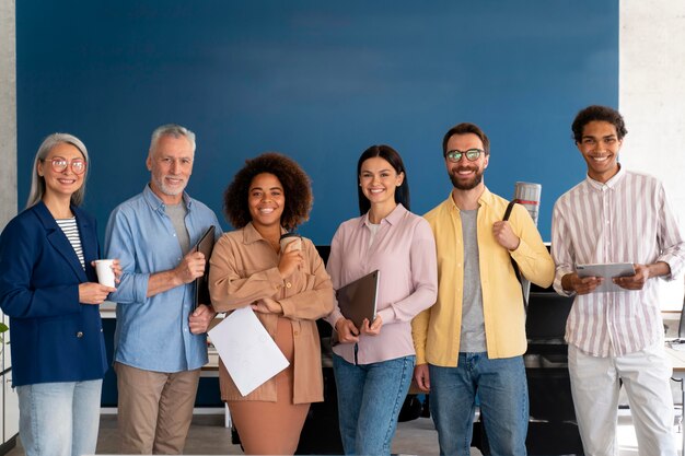 Menschen, die als Teamunternehmen arbeiten