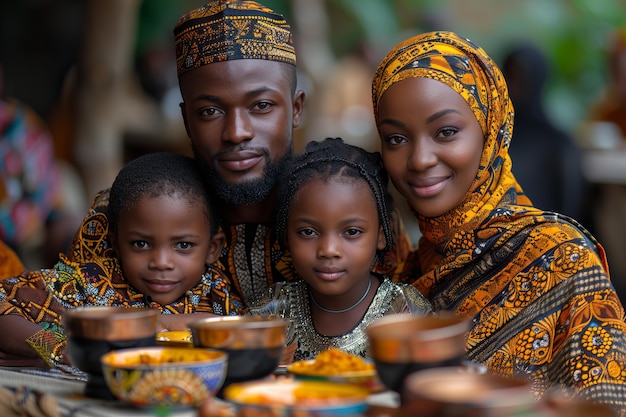 Menschen, die den Ramadan zusammen feiern