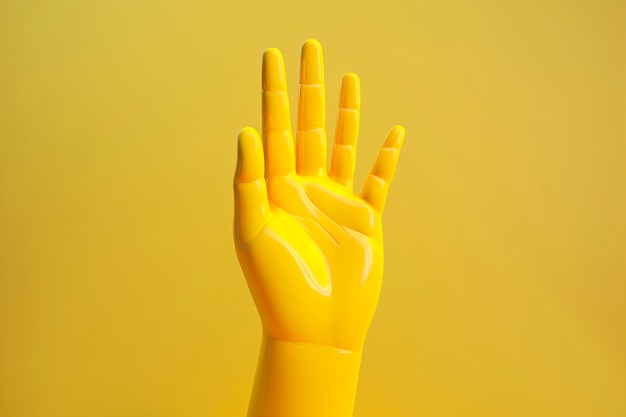 Kostenloses Foto menschliche hand im studio