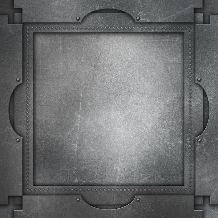 Kostenlose Foto metallic hintergrund mit kratzern und flecken und nieten