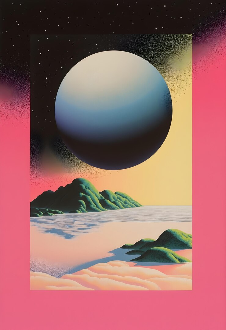 Kostenlose Foto minimal surrealistischer abstrakter hintergrund