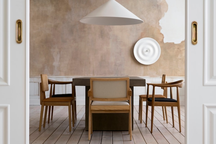 Kostenlose Foto minimalistische und geräumige innenarchitektur