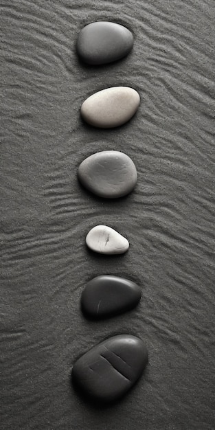 Kostenloses Foto minimalistischer zen-stein-hintergrund