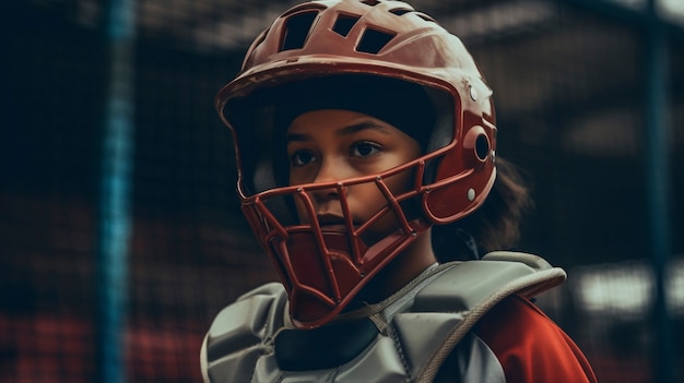 Kostenloses Foto mittelgroßes kind, das baseball spielt