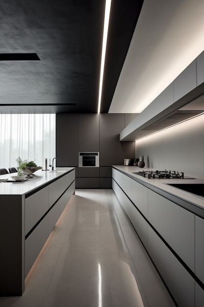 Moderne Küche Interieur
