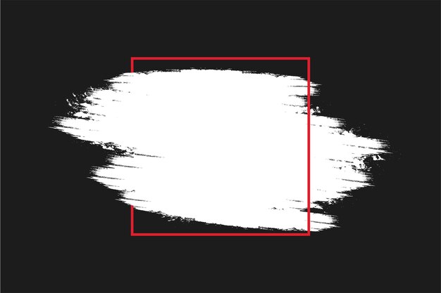 Moderner Black Friday-Hintergrund mit Pinselstrich-Rahmen