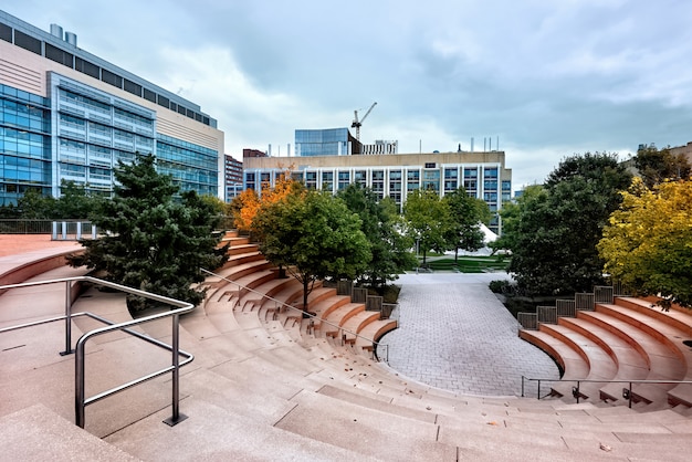 Modernes Amphitheater in den USA