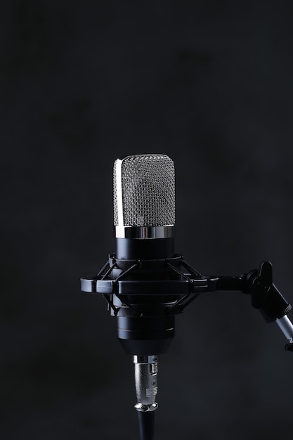 Kostenloses Foto modernes mikrofon