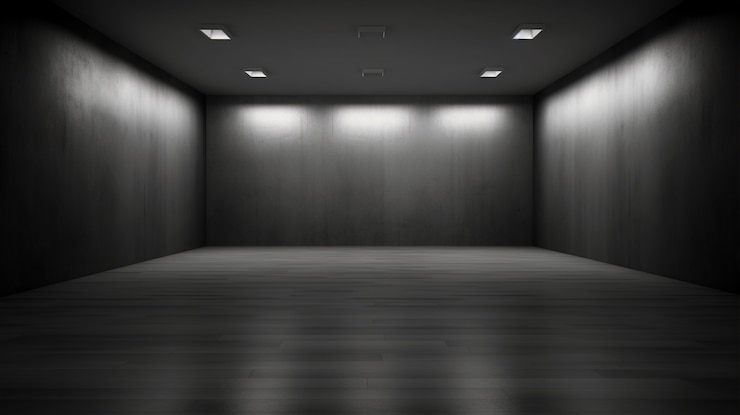 Kostenlose Foto modernes und leeres zimmer