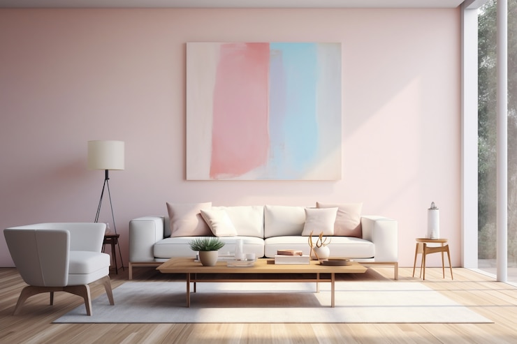 Modernes Wohnzimmer Innenarchitektur