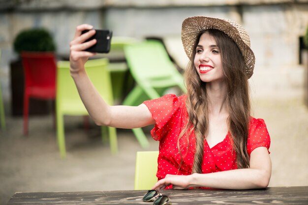 Moment Telefon Blumen Wochenende Technologie Sonnenlicht