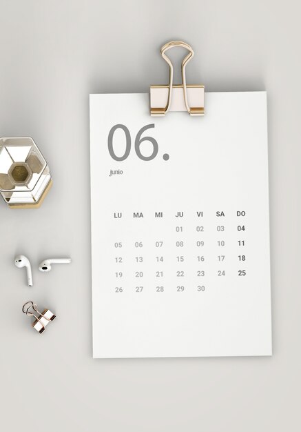 Monatskalender für das Jahr 2023 Stillleben