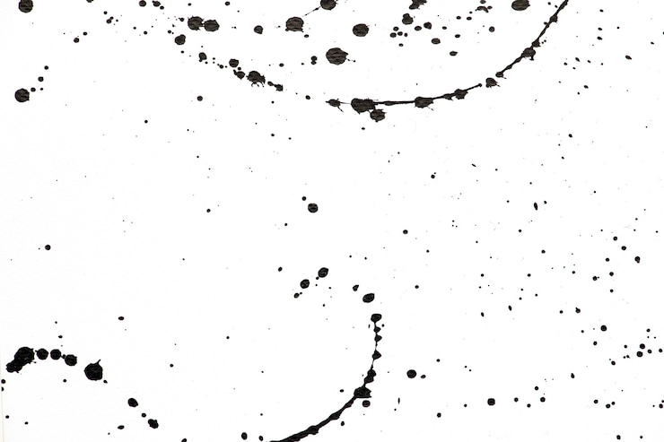 Kostenlose Foto monochromes aquarell-tropfenbanner