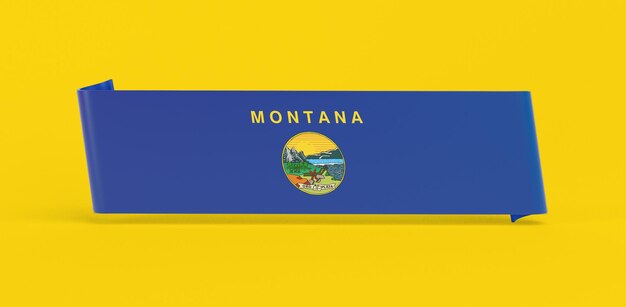 Montana-Flagge-Banner