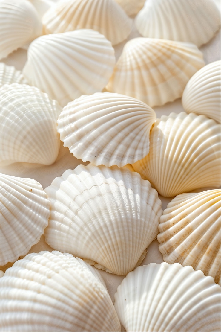 Kostenlose Foto muscheln am strand