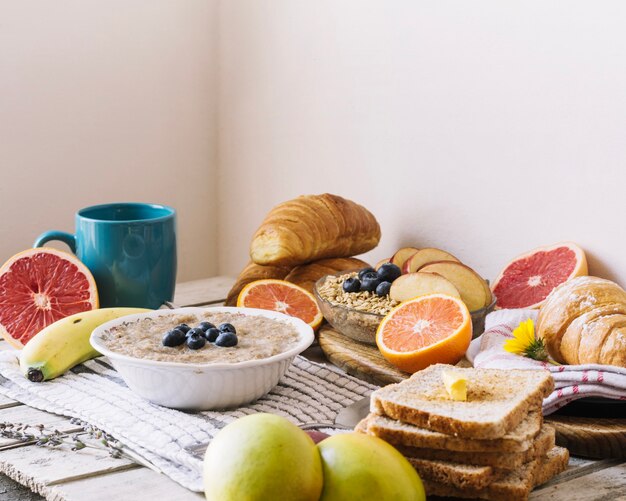 Mush und Snacks Sortiment