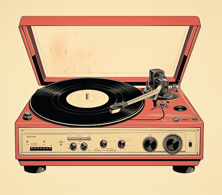 Kostenlose Foto musik-passion im cartoon-stil illustriert