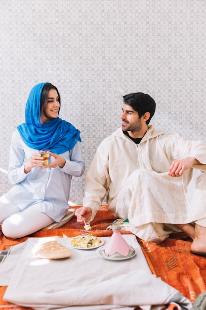 Muslimisches Paaressen