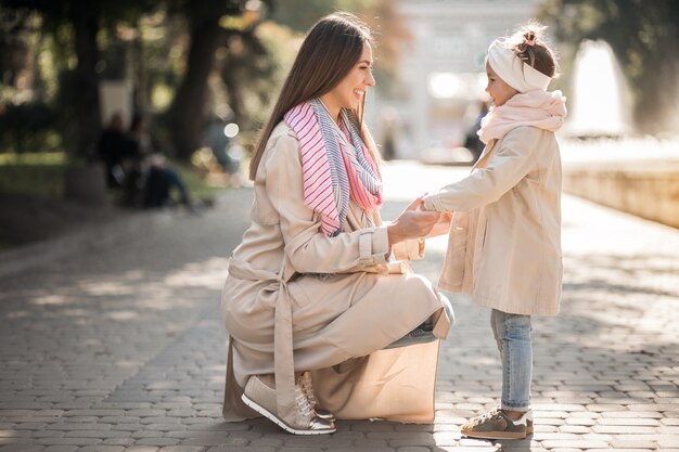 Mutter und Tochter