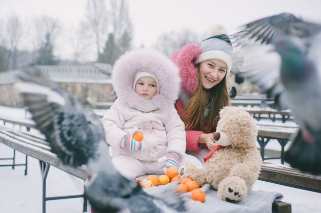 Mutter und Tochter