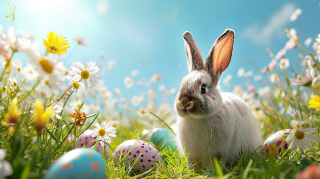 Kostenloses Foto nahaufnahme des osterhäschens