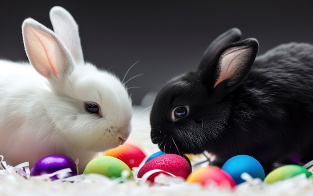 Kostenloses Foto nahaufnahme des osterhäschens