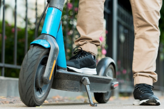 Nahaufnahme des städtischen Verkehrskonzepts