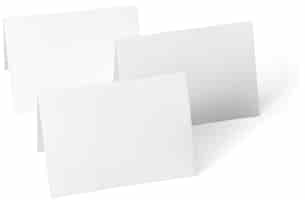Kostenloses Foto nahaufnahme eines weißen briefpapiers auf weißem hintergrund