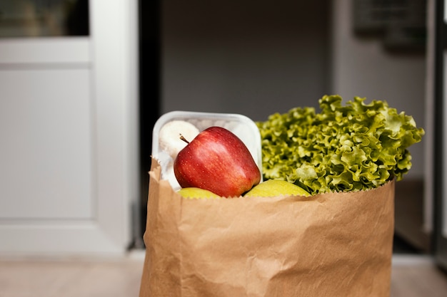 Kostenloses Foto nahaufnahme lebensmittelverpackung