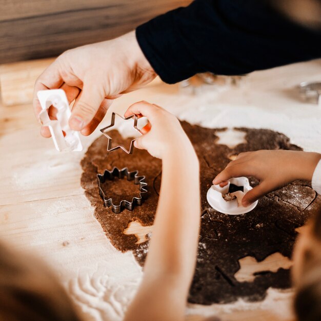 Nahaufnahme von Lebkuchen