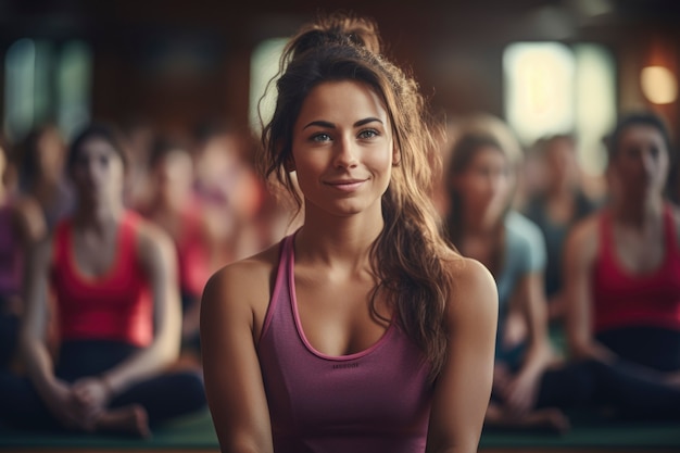 Kostenloses Foto nahaufnahme von menschen, die drinnen yoga machen