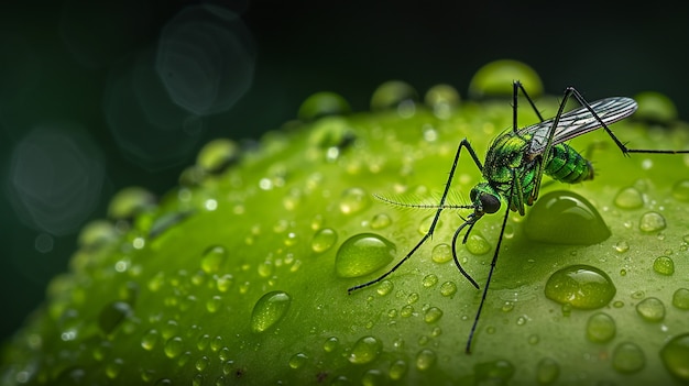 Kostenloses Foto nahaufnahme von mücken in der natur