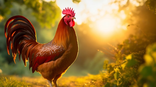 Kostenloses Foto nahaufnahme von schönem huhn