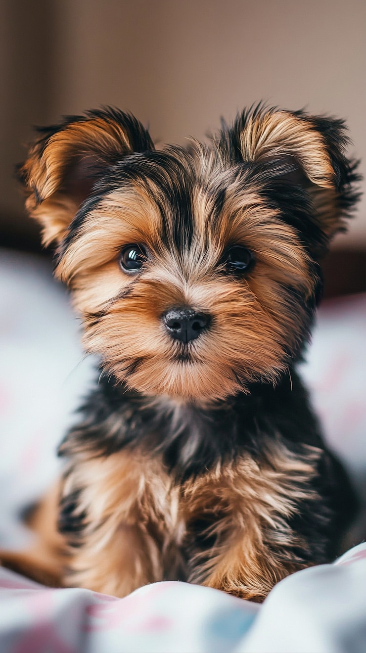Kostenlose Foto nahaufnahme von yorkshire-hund