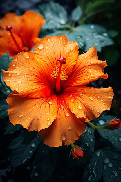 Kostenloses Foto nahe auf zarte blumen