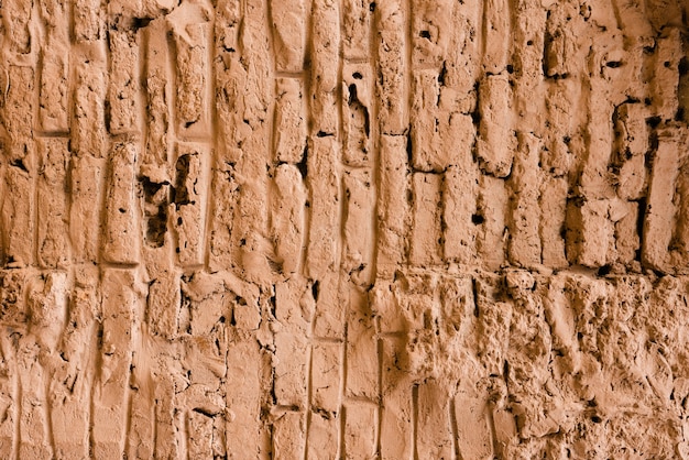 Nahtloses Muster der bunten Backsteinmauer mit Kopienraumhintergrund