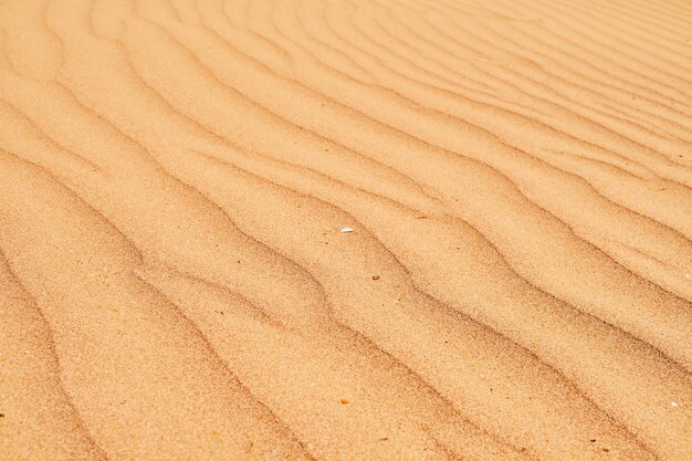 Natürlicher Sandstein-Texturhintergrund Sand am Strand als Hintergrund Wellenförmiger Sandhintergrund für Sommerdesigns oder Kulissen