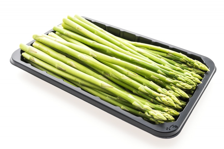 Kostenlose Foto natur spargel natürliche rohe grüne