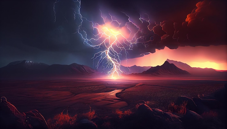 Kostenlose Foto naturschönheit eine majestätische berglandschaft, die von ki generiert wird
