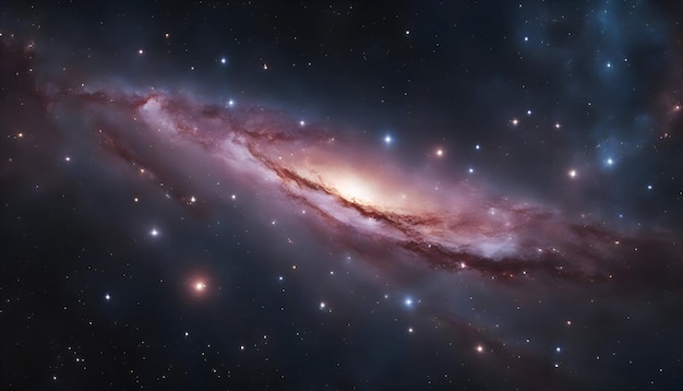 Nebel und Sterne im Weltraum Elemente dieses Bildes, die von der NASA geliefert wurden